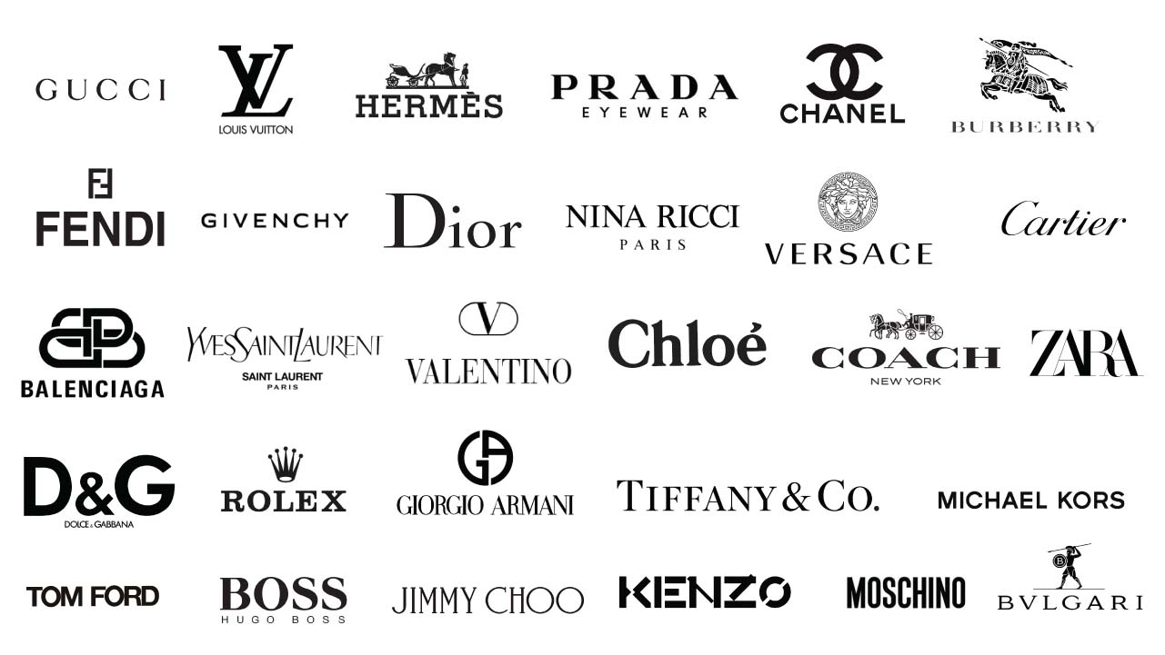 Điểm danh 12+ các thương hiệu thời trang nổi tiếng thế giới