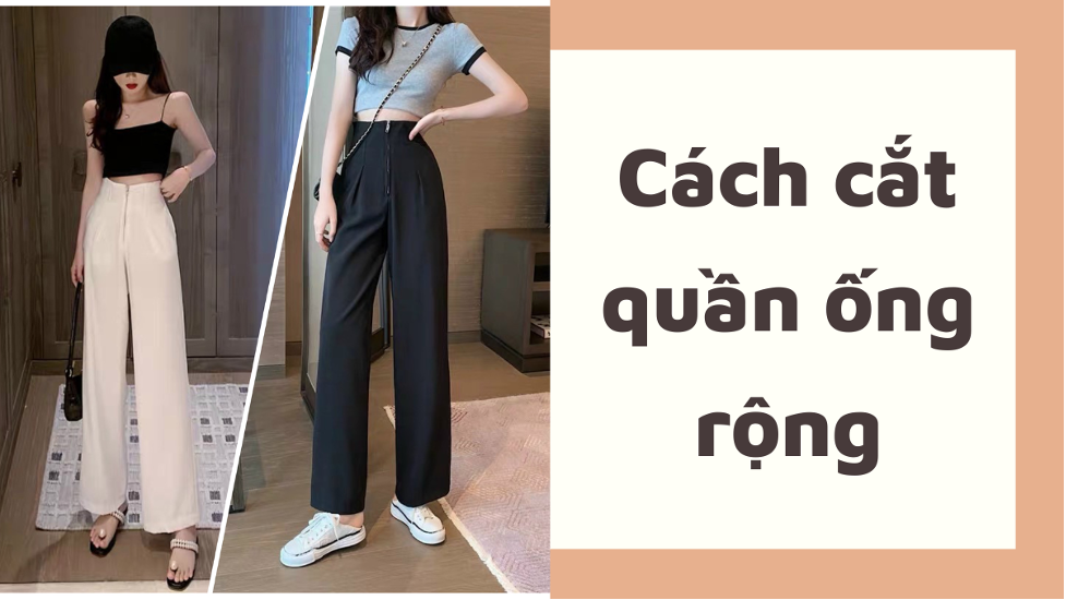 10 Quần ống rộng giả váy đẹp mix đồ sang chảnh